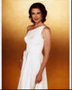 Brenda Strong in a one shoulder white dress photo print
