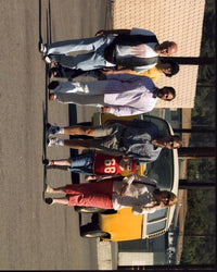 Little Miss Sunshine Group Walking Photo Print showcasing characters from the beloved film.