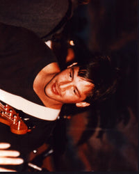 Keanu Reeves Playing Guitar Photo Print