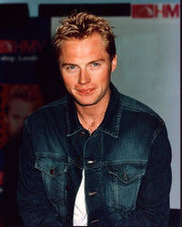 Ronan Keating in denim jacket photo print