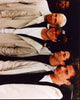 98 Degrees In Tan Jacket Photo Print showcasing the iconic boy band.