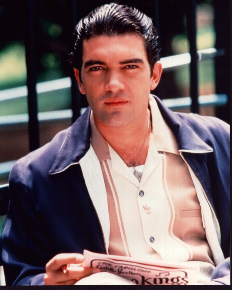 Antonio Banderas Mambo Kings Photo Print featuring vibrant colors and stunning detail.