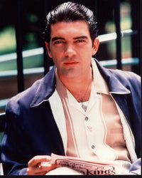 Antonio Banderas Mambo Kings Photo Print featuring vibrant colors and stunning detail.