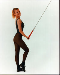 Cheryl Ladd exercising photo print, showcasing vitality and elegance.