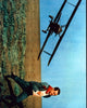 Cary Grant running from a plane in North by Northwest photo print.