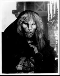 Ron Perlman black and white photo print from Beauty and the Beast