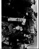 Black and White Scene from Stagecoach Photo Print showcasing classic cinema.