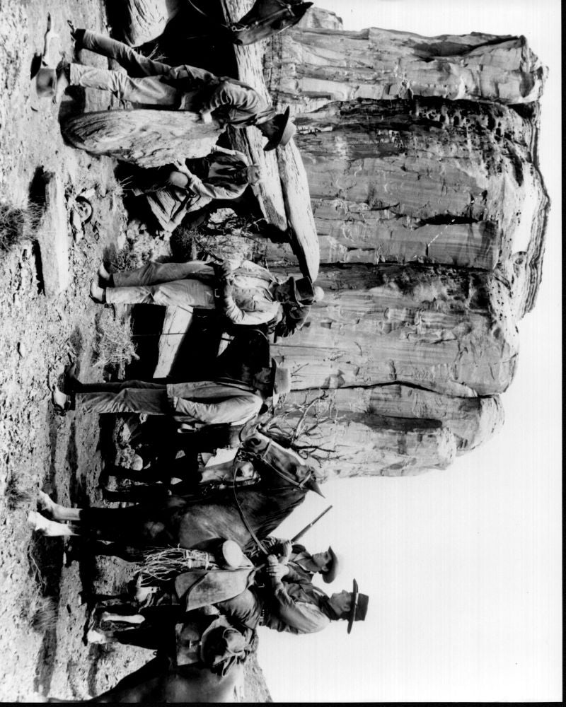 Black and white photo print from the classic film The Searchers