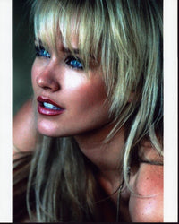 Close-up photo print of Nicky Whelan showcasing her beauty.
