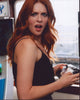 Rachelle Lefevre playing video game photo print.