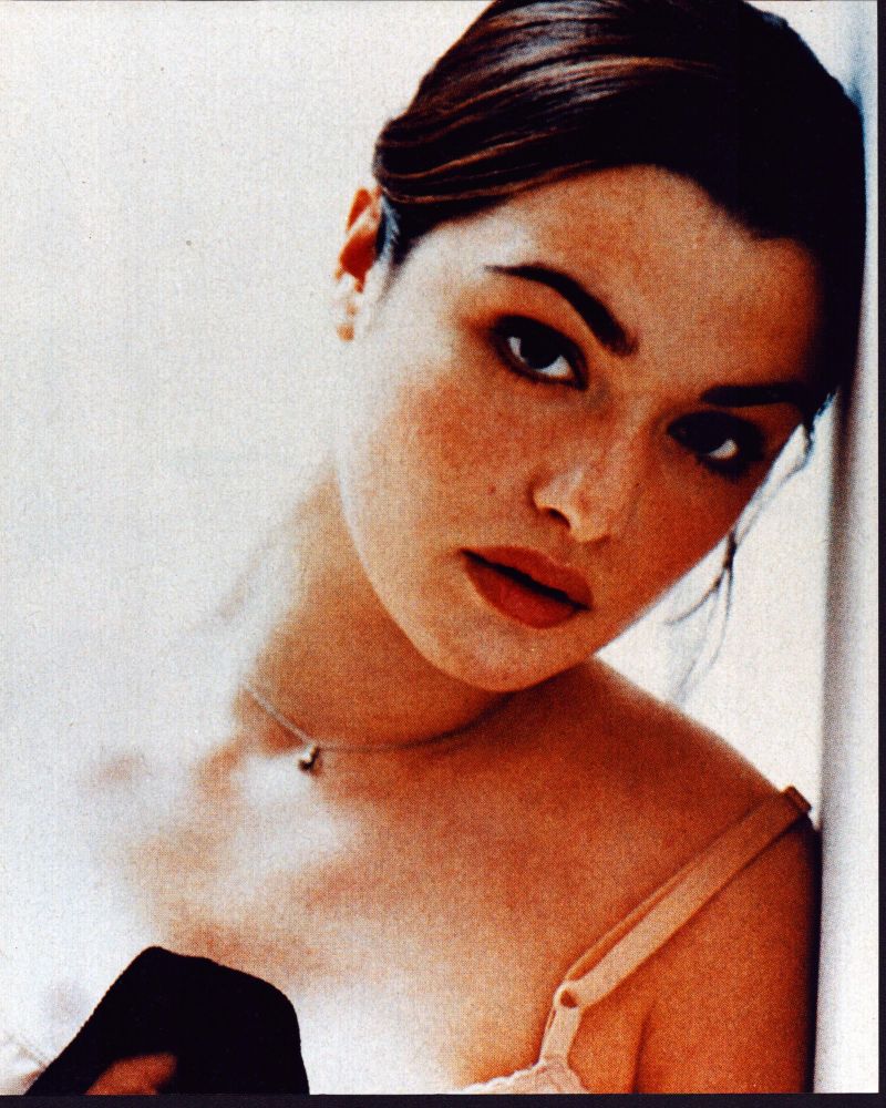 Rachel Weisz leaning on wall photo print
