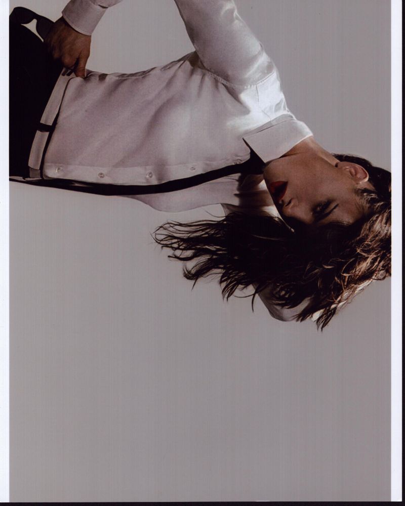 Juliette Lewis in a white top photo print, available in multiple sizes.