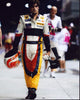 Nelson Piquet Jr. Photo Print in Racing Uniform with Helmet