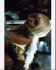 Julia Dietze wearing feather wings in Little Paris photo print