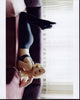 Samantha Harris Laying in Bra and Tights Photo Print