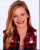 Hailey Hansard in Red Plaid Top Photo Print