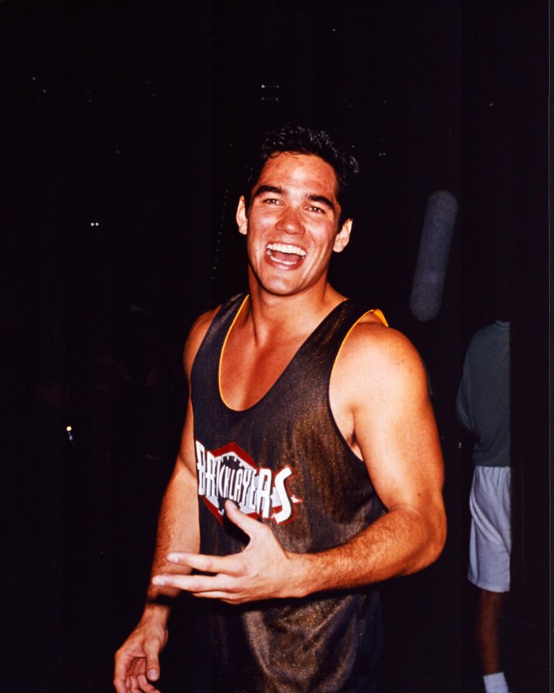 Dean Cain Basketball Jersey Photo Print showcasing athletic charm