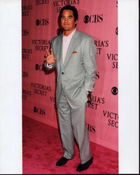 Dean Cain in gray suit at Victoria's Secret event photo print.
