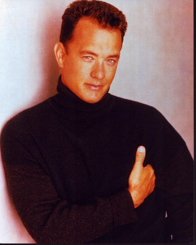 Tom Hanks Black Turtleneck Photo Print