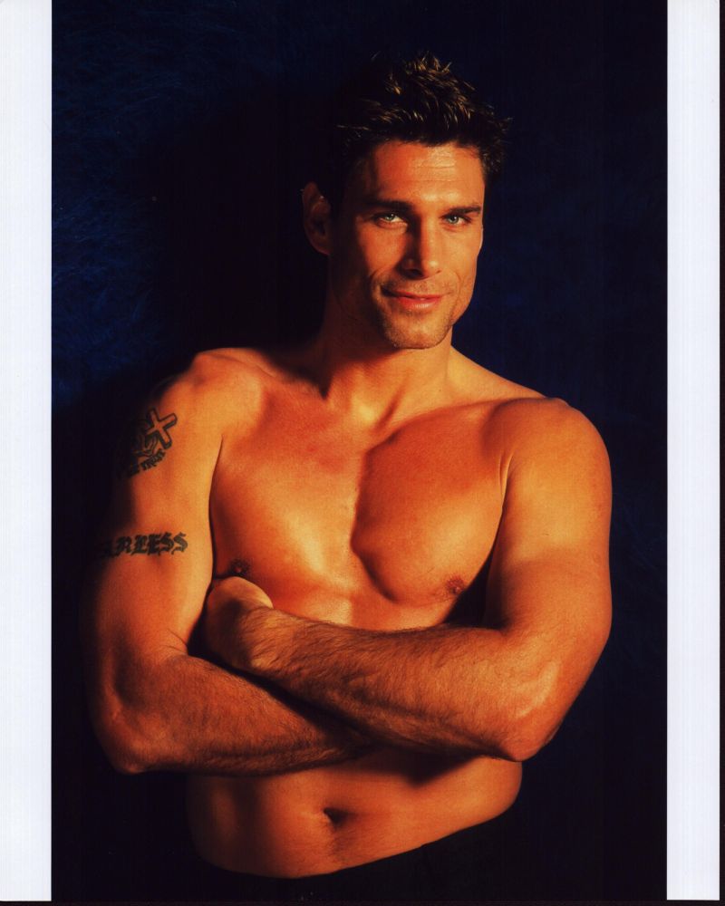 James Hyde Shirtless Photo Print with Arms Crossed