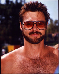 Greg Evigan shirtless with sunglasses photo print