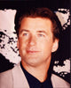 Alec Baldwin close-up photo print in tan blazer, showcasing elegance and charm.