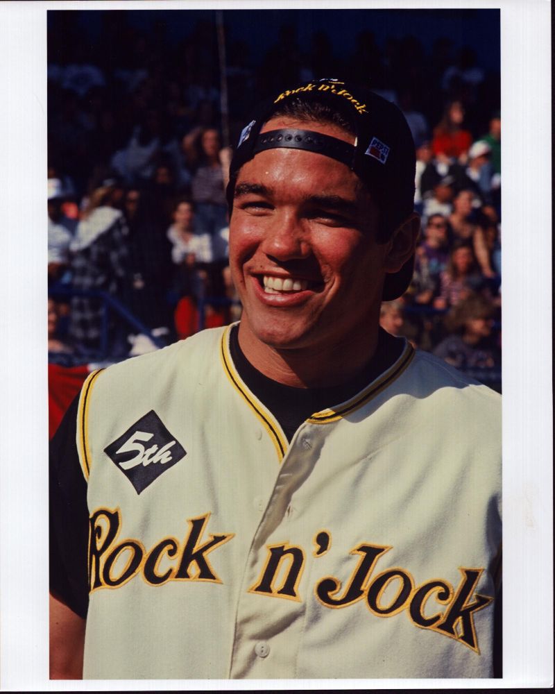 Dean Cain in Rock N' Jock baseball jersey photo print