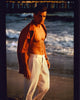 Jim Davidson open shirt beach photo print