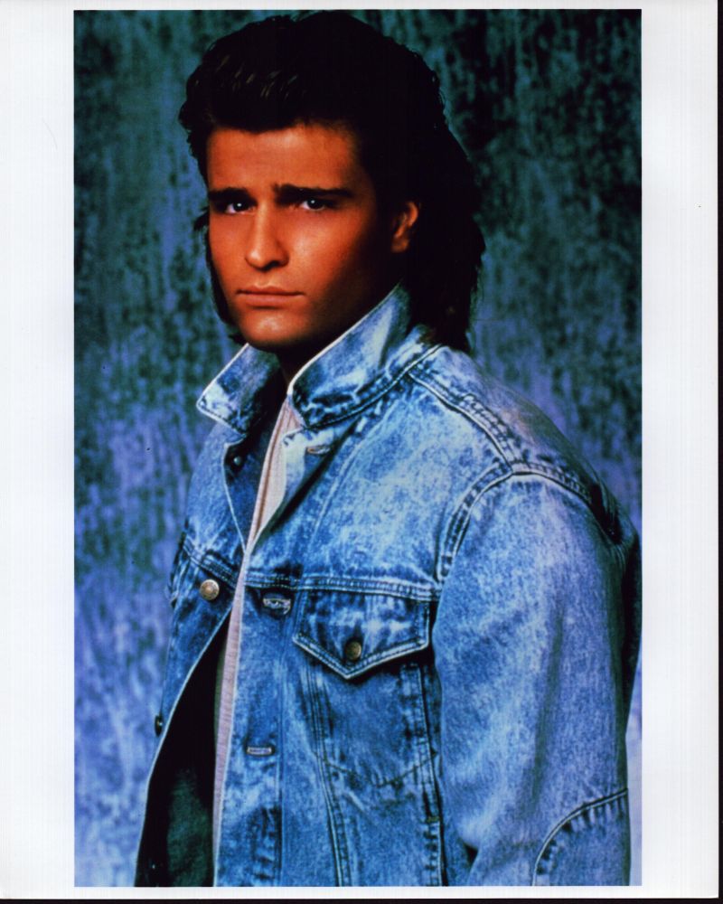 Peter Deluise headshot photo print in denim jacket