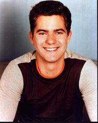 Joshua Jackson photo print in brown two-tone shirt, 8x10