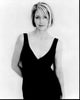 Heather Locklear in sleeveless dress black and white photo print