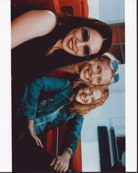 Charlie's Angels photo print featuring Lucy Liu, Cameron Diaz, and Drew Barrymore in convertible.