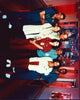 E.R. Cast in Hallway with Red Lights Photo Print