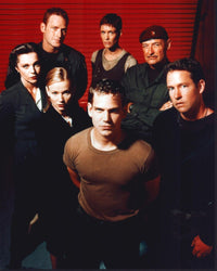 Harsh Realm Cast Photo Print showcasing characters from the series.