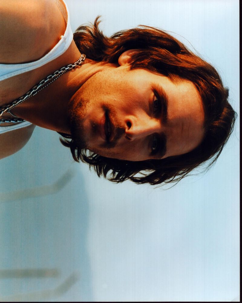 Peter Facinelli wearing a white tank top in Fastlane photo print