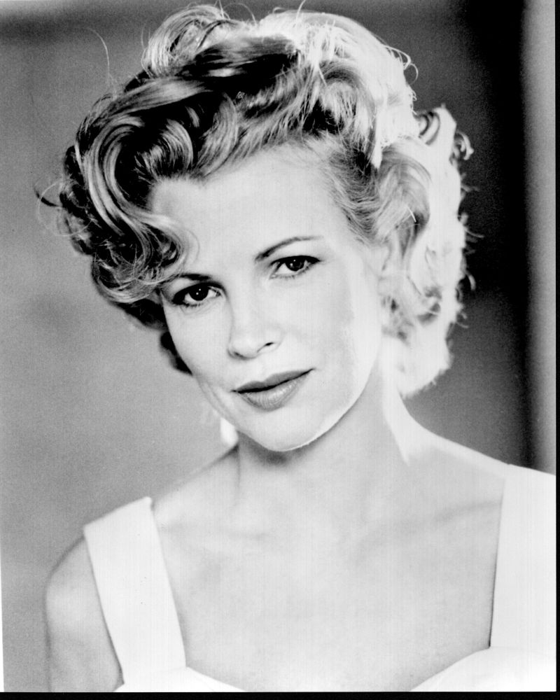 Kim Basinger close-up black and white photo print from L.A. Confidential