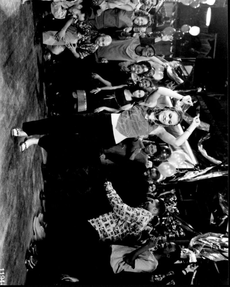 Julia Stiles dancing in Save The Last Dance black and white photo print.