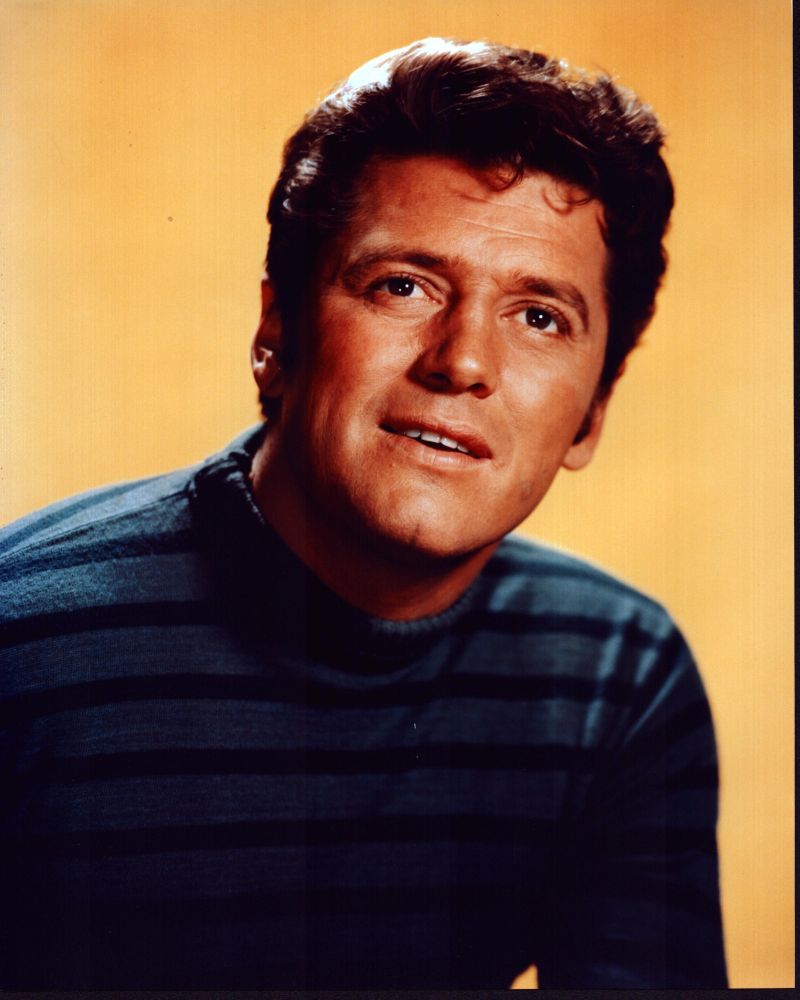 Gordon Macrae headshot photo print in striped top