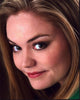 Close-up photo print of actress Kate Lambert showcasing vibrant details.