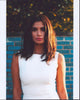 Diane Guerrero headshot photo print in white top