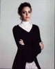 Sophia Amoruso photo print in white lace and black sweater, 8x10