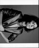 Sophia Amoruso in shiny blazer black and white photo print