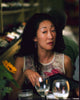 Sandra Oh Sitting at Table in Sideways Photo Print