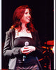 Wendy Wilson On Stage with Microphone Photo Print