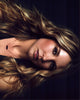 Close-up photo print of Sarah Carter, showcasing details and emotions.