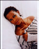 Kearran Giovanni stylish photo print in striped sweater