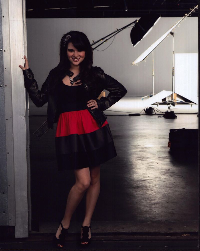 Katie Stevens in Doorway with Hand on Hip Photo Print