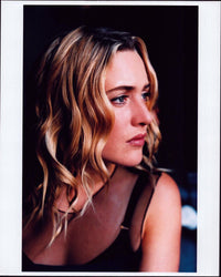 Kate Winslet headshot photo print in mesh top