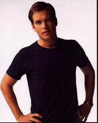 Michael Weatherly photo print with confident pose, hands on hips.
