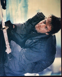 Christopher Lambert as Connor MacLeod in Highlander photo print.